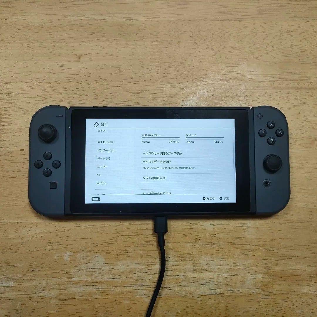 有*)様 Nintendo Switch 本体 付属品完備 256GBSD 充電