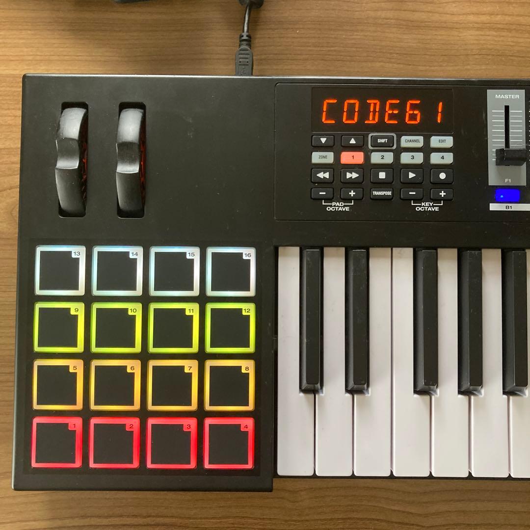 M-Audio CODE 61 Black MIDIキーボード