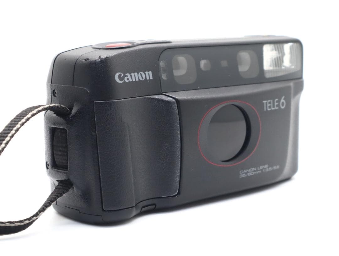 □完動品 Canon Autoboy TELE6 フィルムカメラ動作確認済み