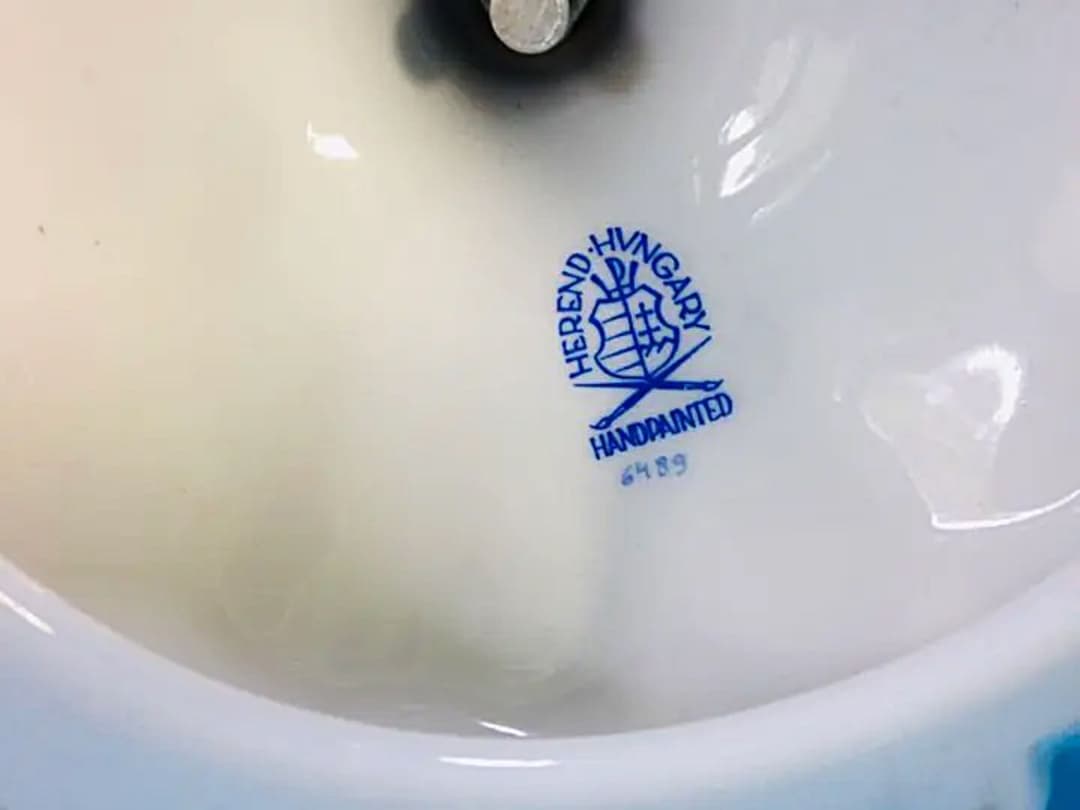 ☆ヘレンド アンティーク ♪コンポート花瓶置物H34.5♪豪華金彩超希少