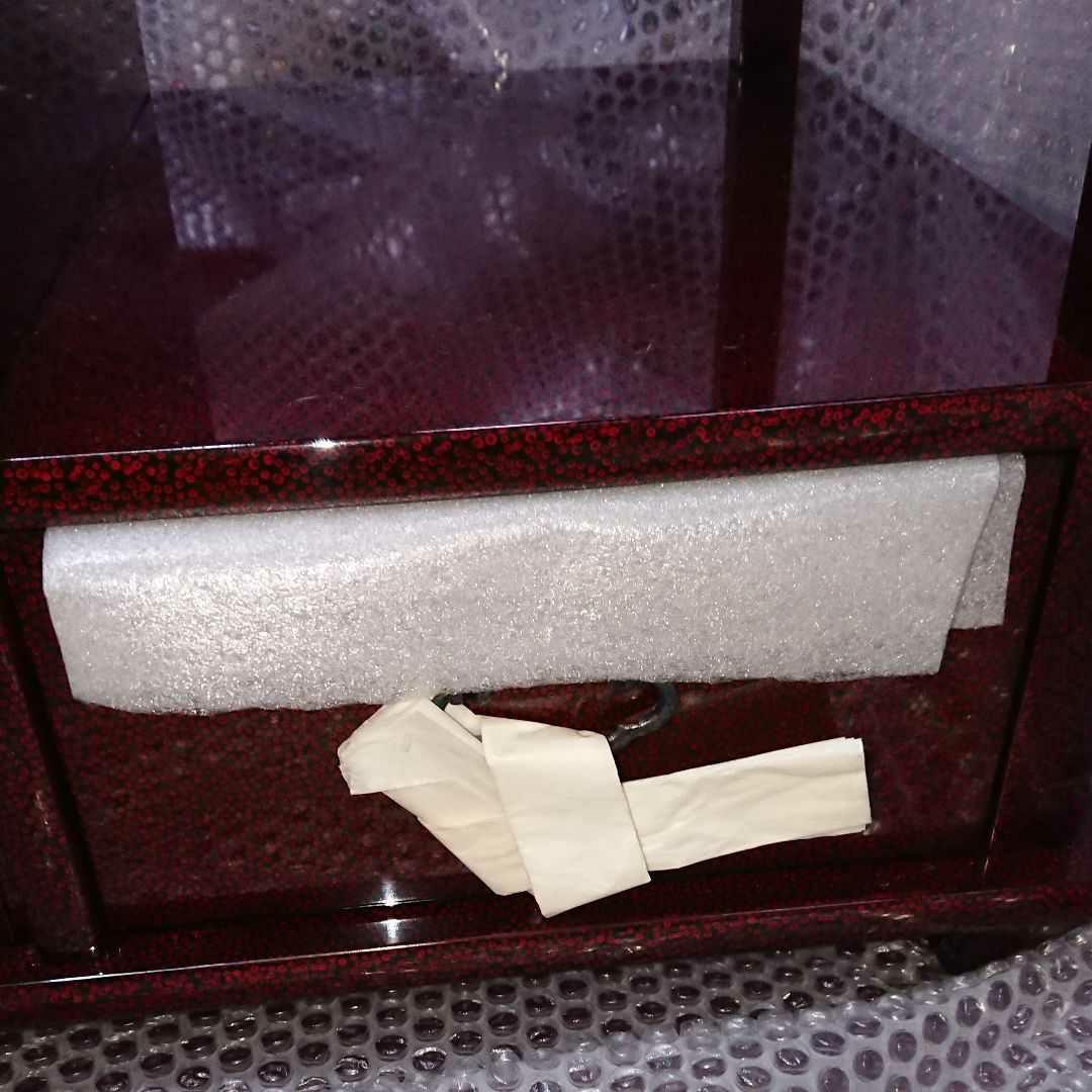 津軽七々子塗飾り棚☆希少極美品未使用品4月31日迄御値引き販売中