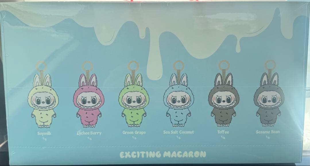 POPMART LABUBU マカロンぬいぐるみ［アソートBOX]