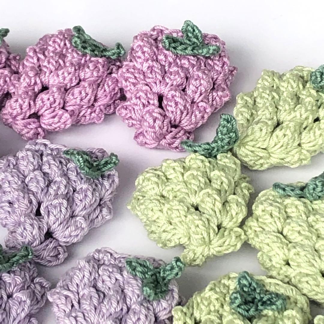 tulip★ハンドメイドパーツ★かぎ針編み♪色々