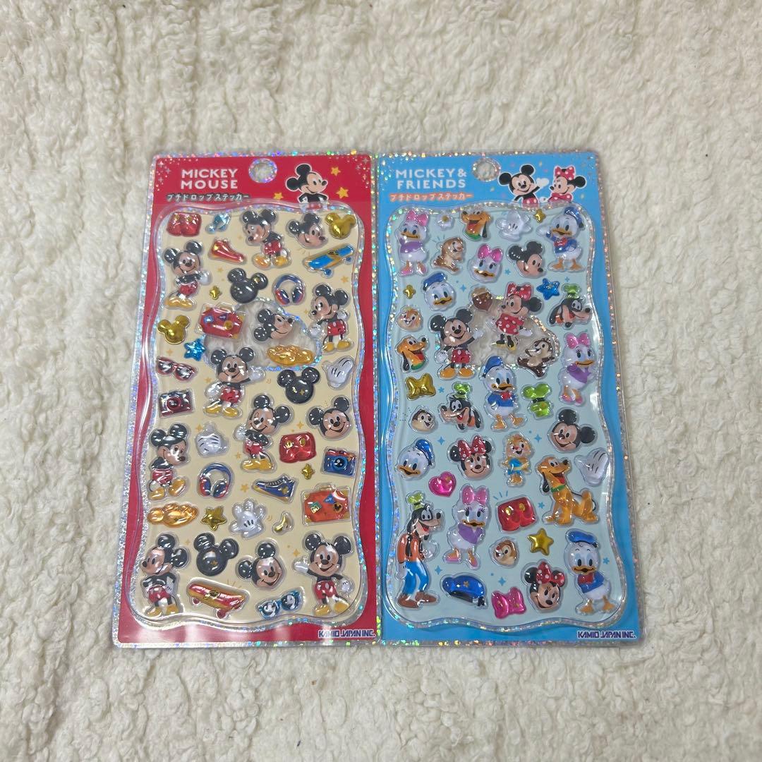 プチドロップステッカー　ディズニー5枚セット　正規品