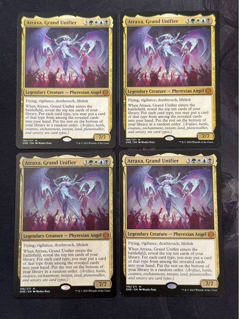 偉大なる統一者、アトラクサ 英語 4枚セット - メルカリ