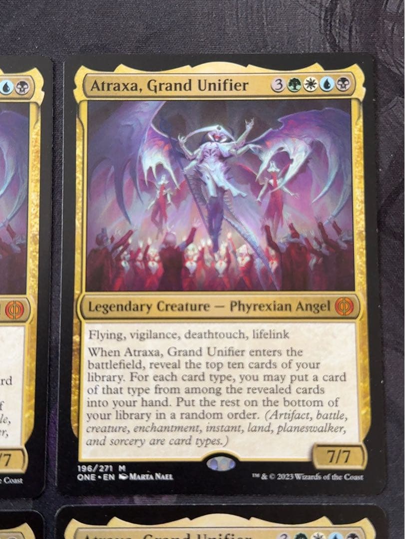 偉大なる統一者、アトラクサ 英語 4枚セット - メルカリ