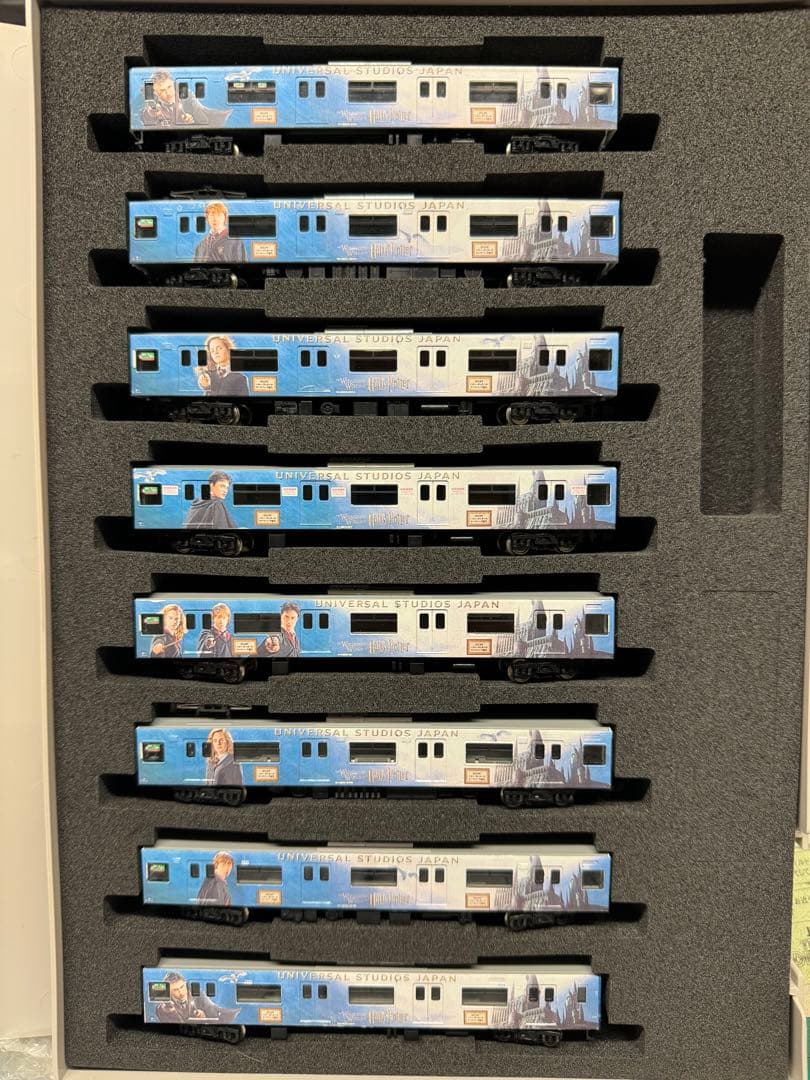 Nゲージ　201系 大阪環状線　ハリーポッターラッピング車 ゆめ咲線