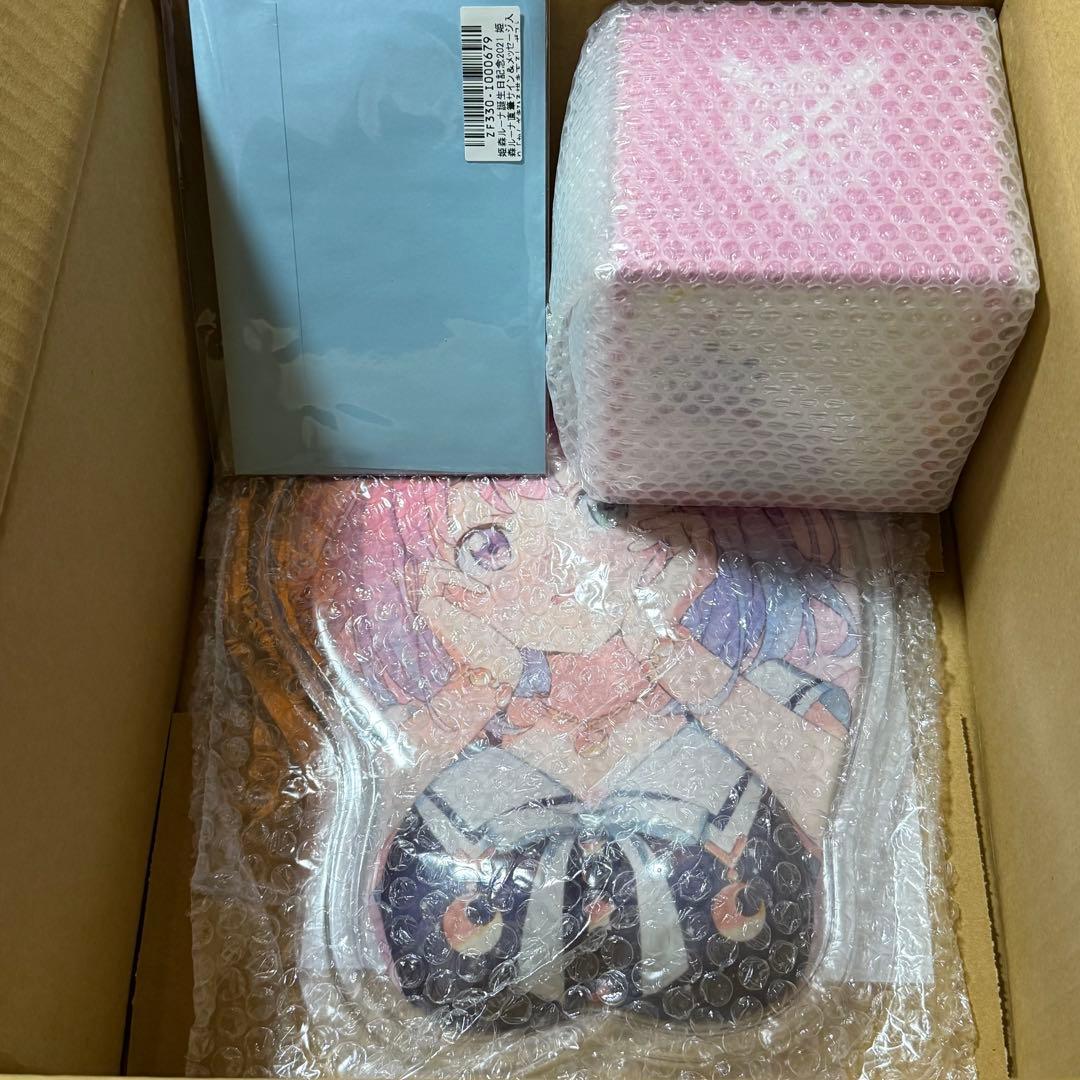 姫森ルーナ 誕生日記念 2021 フルセット グッズ 直筆サイン マウスパッド