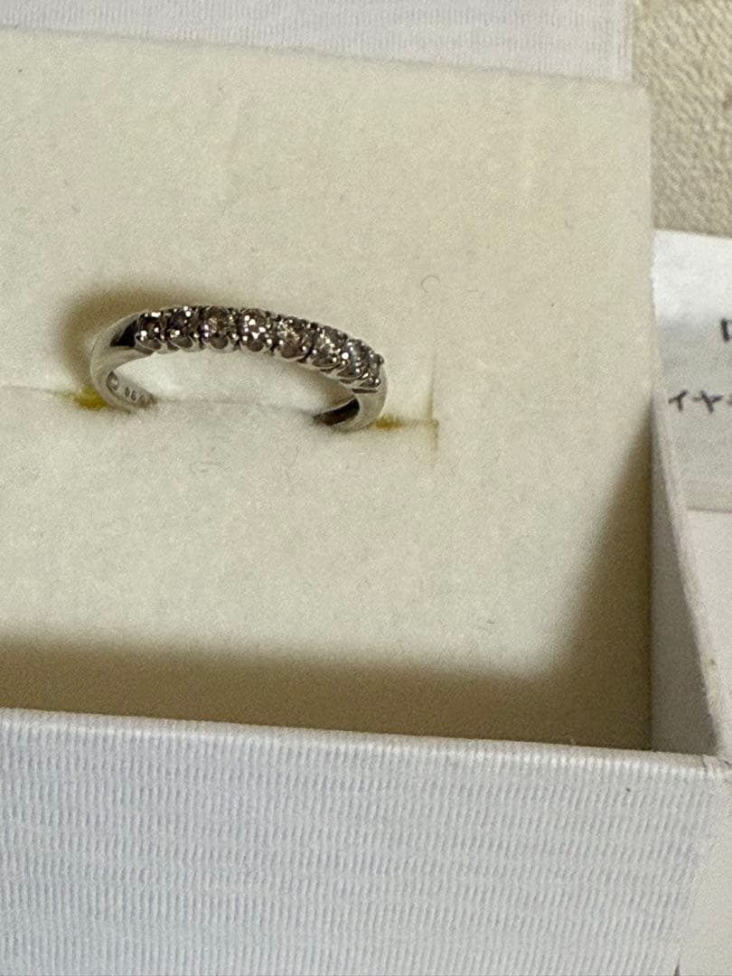 ジュエリーツツミ　K10 ダイヤ0.3カラットリング約11.5号