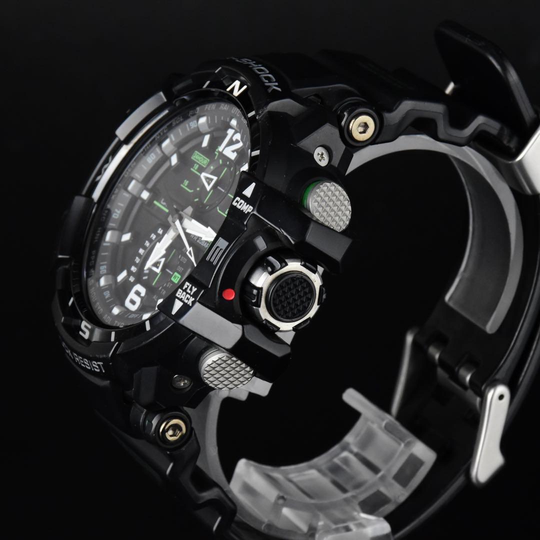 美品 G-SHOCK GW-A1100 1A3JF 電波ソーラ スカイコクピット