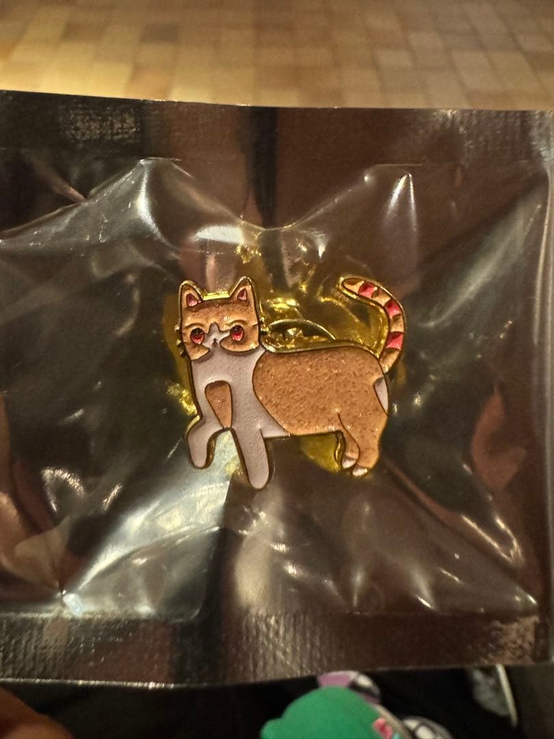 ずとまよ スナネコ ガチャ ラメ入りピンズ しょがスト ずっと真夜中で