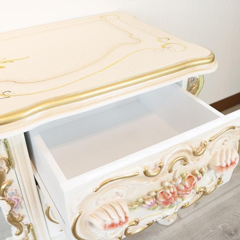 ロココ調 テレビボード ローボード テレビ台 サイドボード サイド