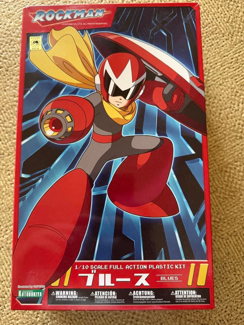 KOTOBUKIYA ROCKMAN ロックマン ブルース 1/10 プラモデル