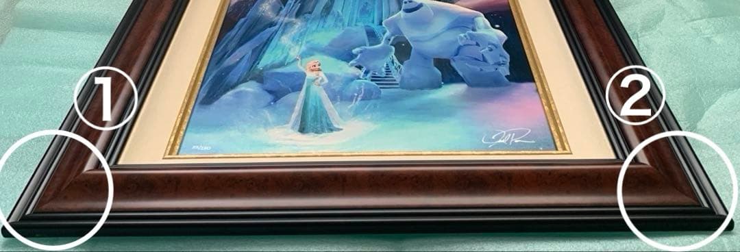 1811]ディズニーアート 限定ジークレー版画 アナと雪の女王(22／250)