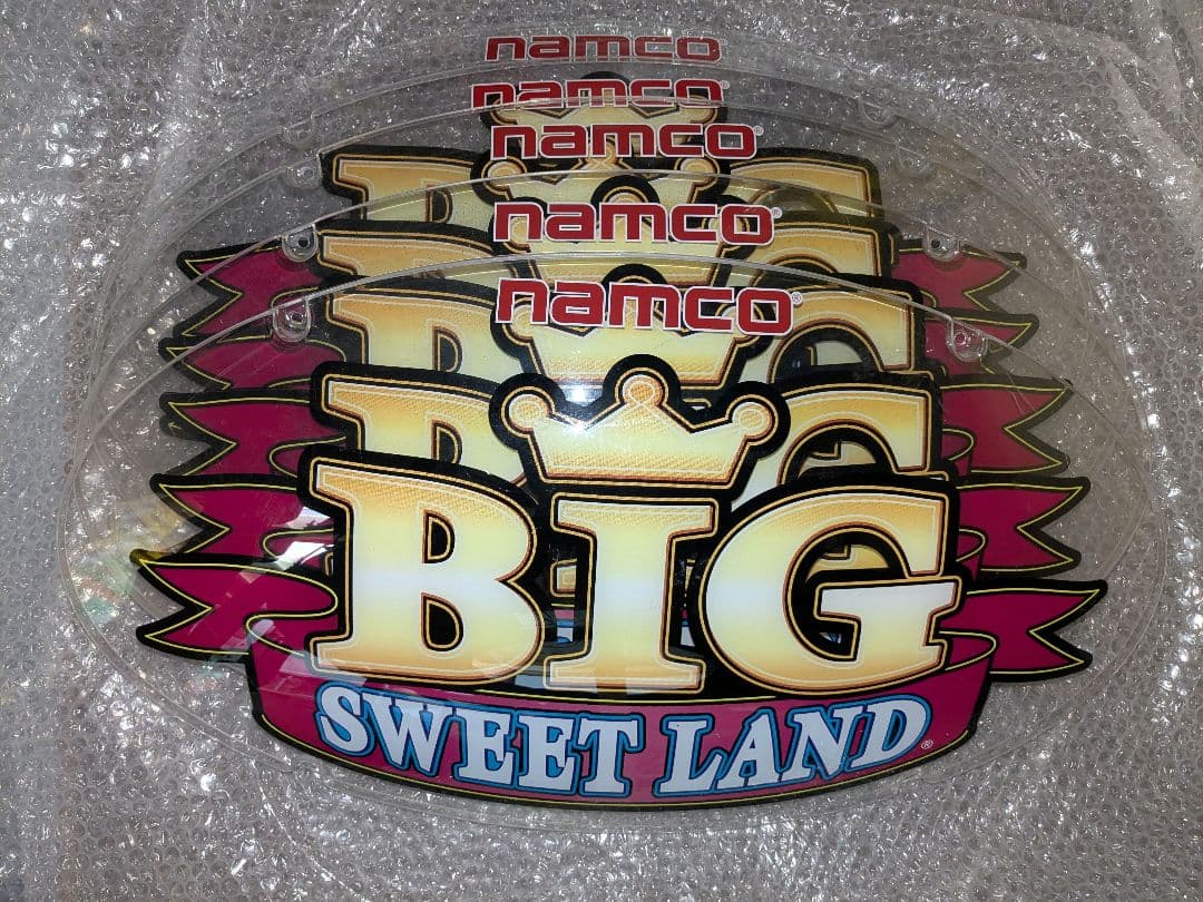 激レア！namcoビッグスウィートランド　パネル　10枚セット　在庫処分値下げ