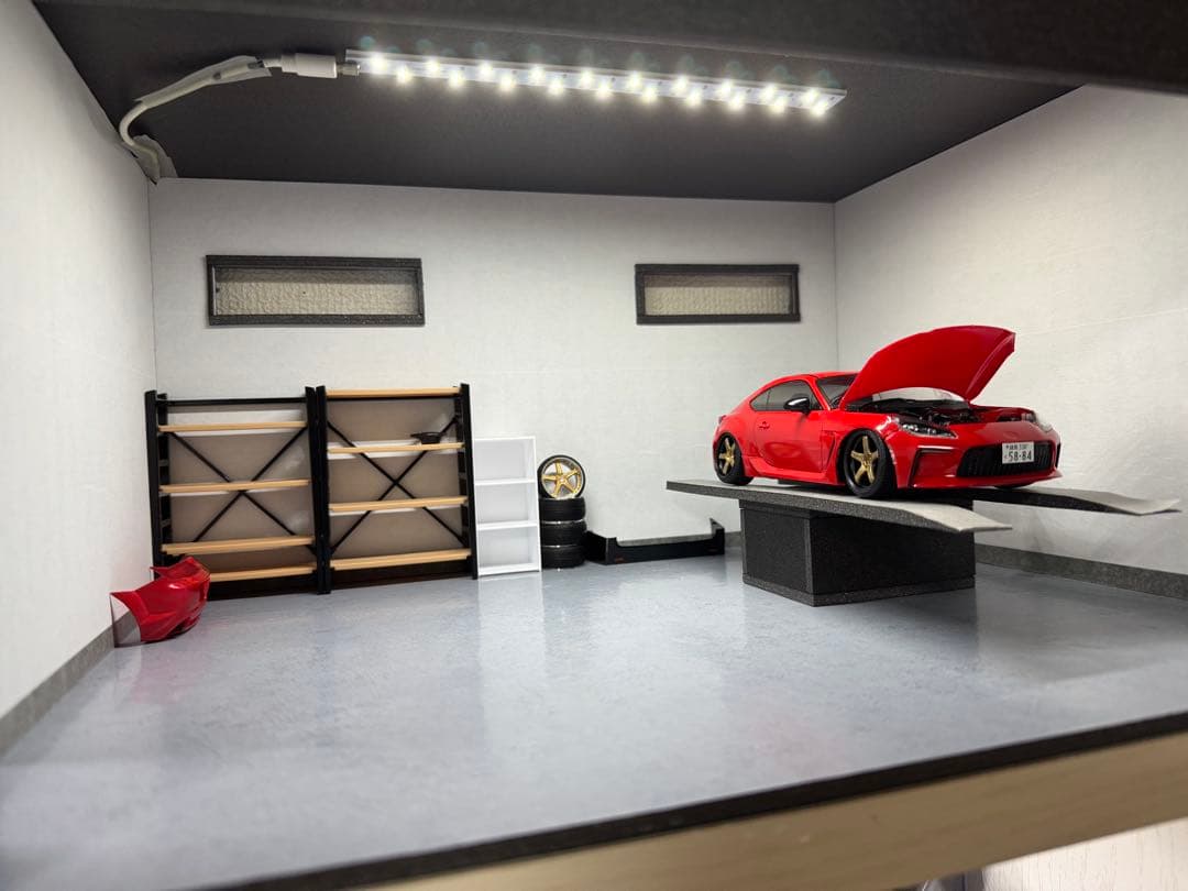 1/24ミニカー用ジオラマ