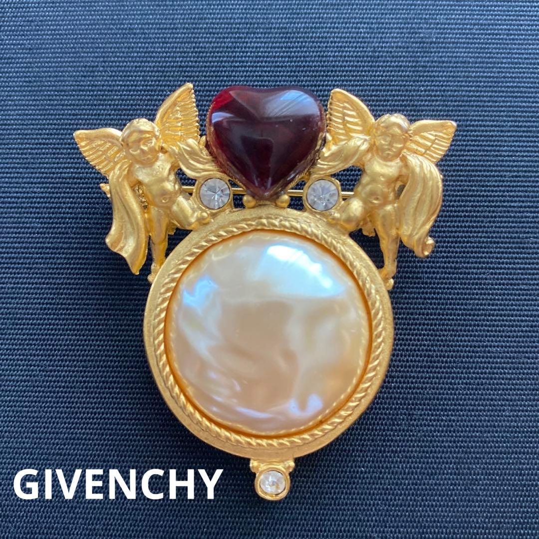 ジバンシーブローチエンジェル