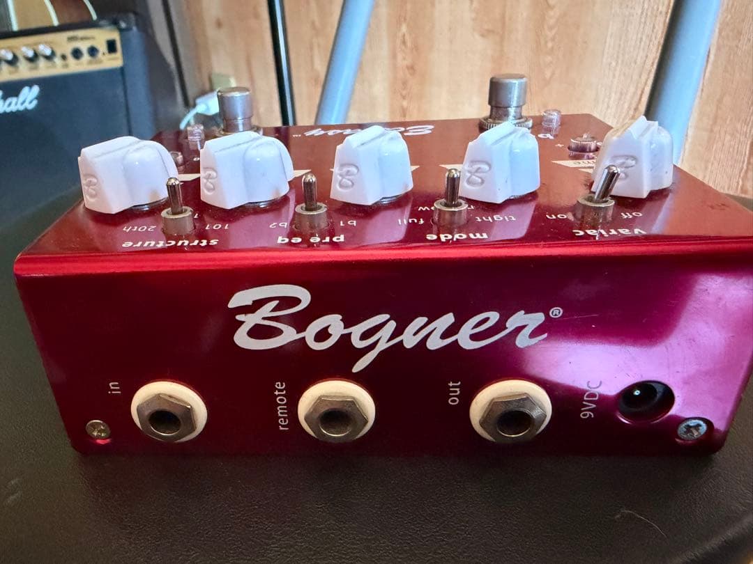 BOGNER Ecstasy Red（電池スナップに問題あり）