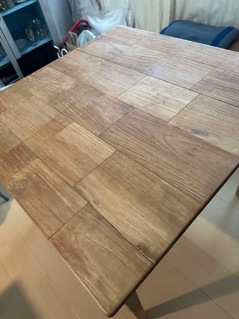 木製 正方形 ダイニングテーブル