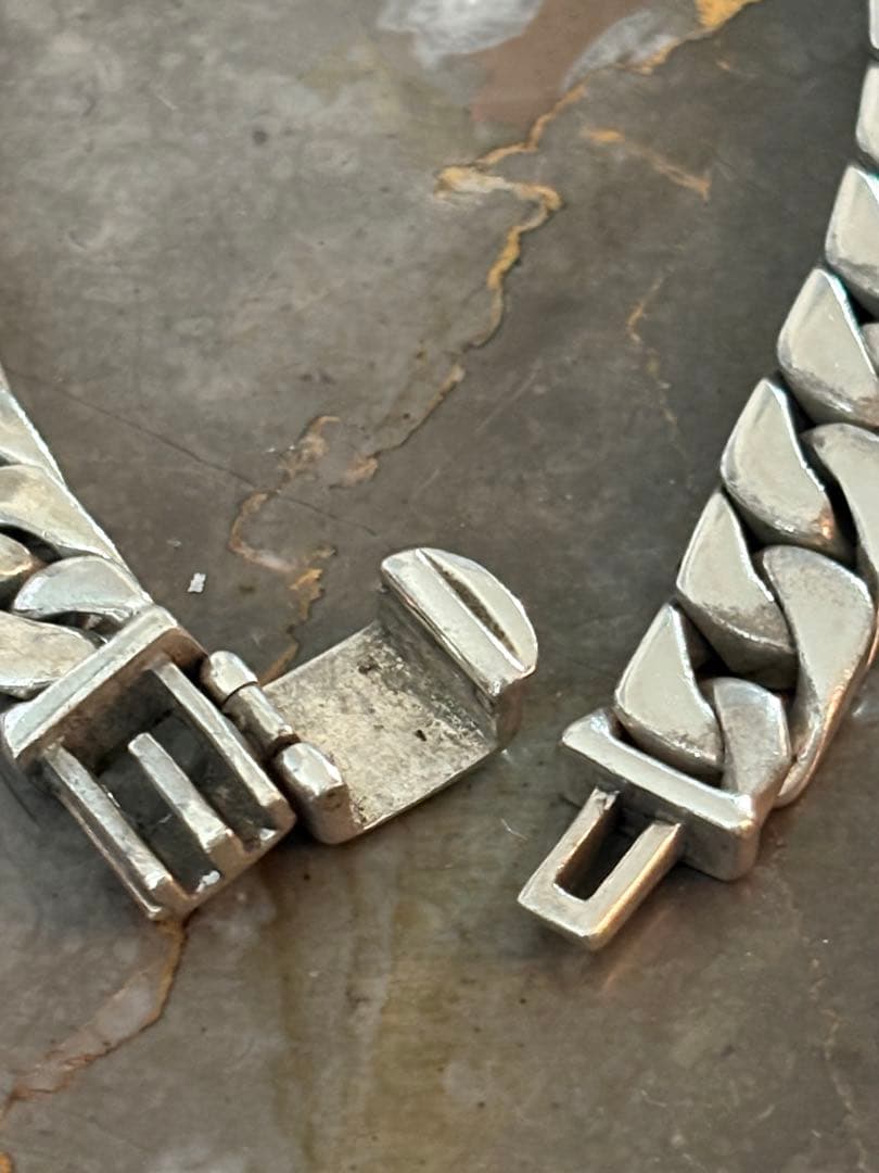 Tiffany & Co. ティファニー ID Plate 喜平ブレスレット