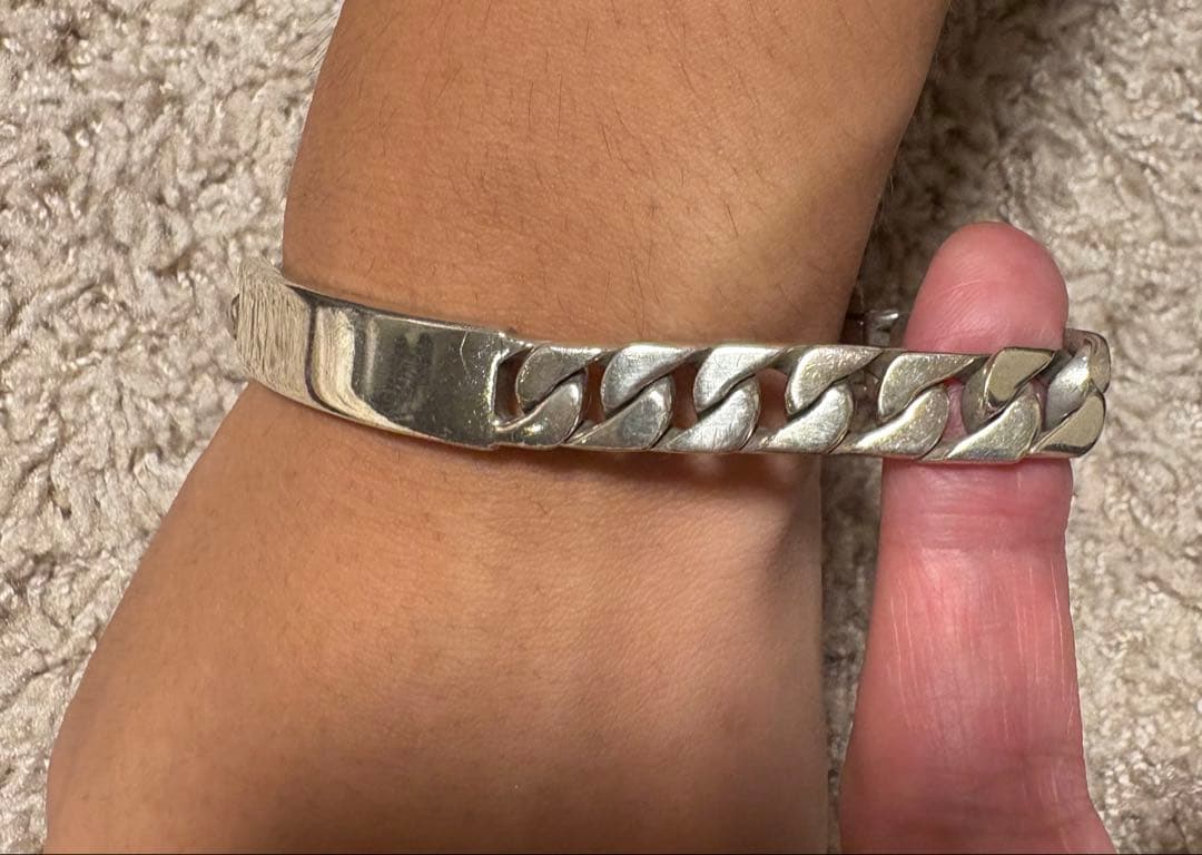 Tiffany & Co. ティファニー ID Plate 喜平ブレスレット