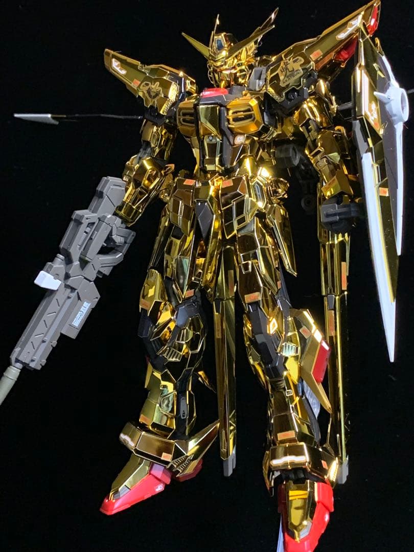 【一部塗装完成品】RG アカツキガンダム(オオワシ装備)