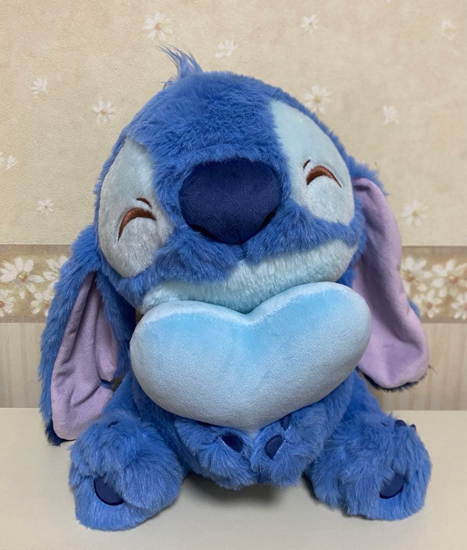お顔厳選】 スティッチ ぬいぐるみ ハート にこにこはーちょ (ラスト1