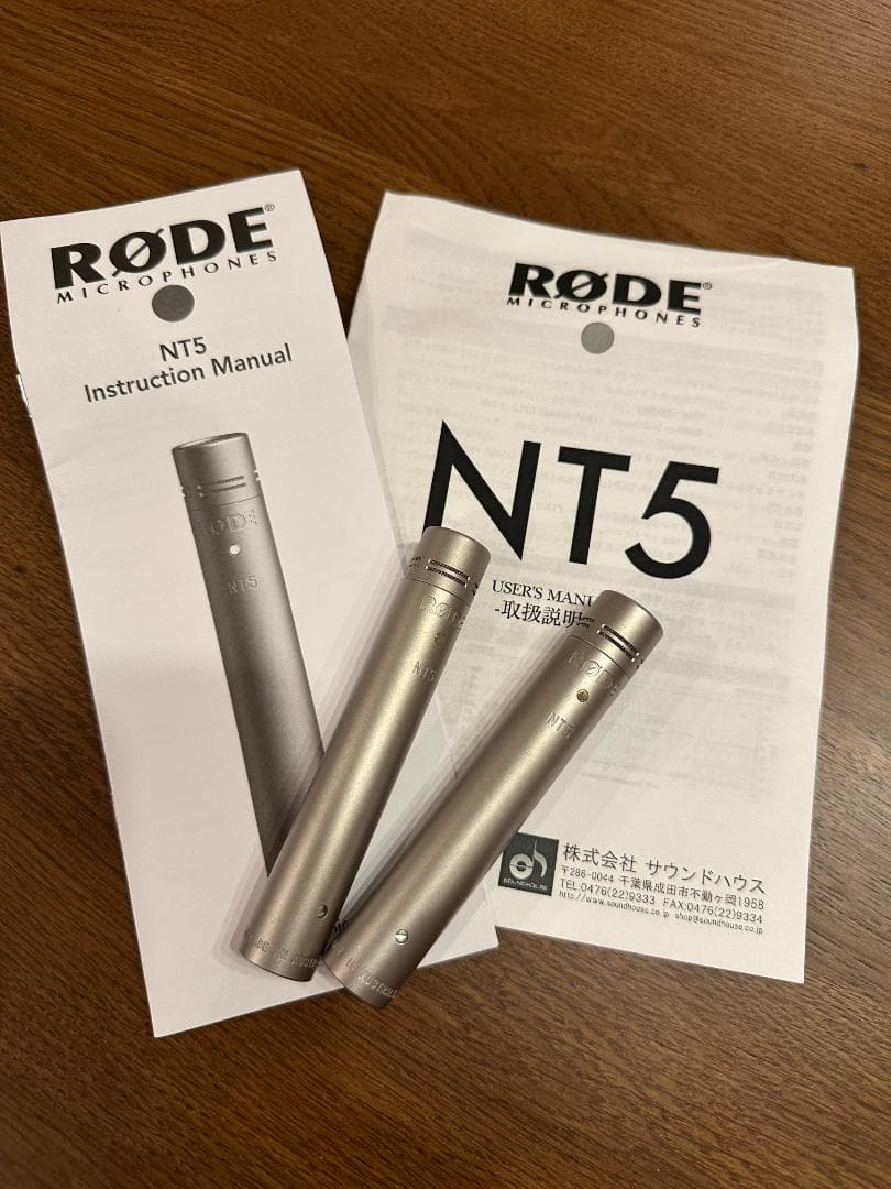 RODE NT5 Matched Pair ロード マッチドペア ケース付き