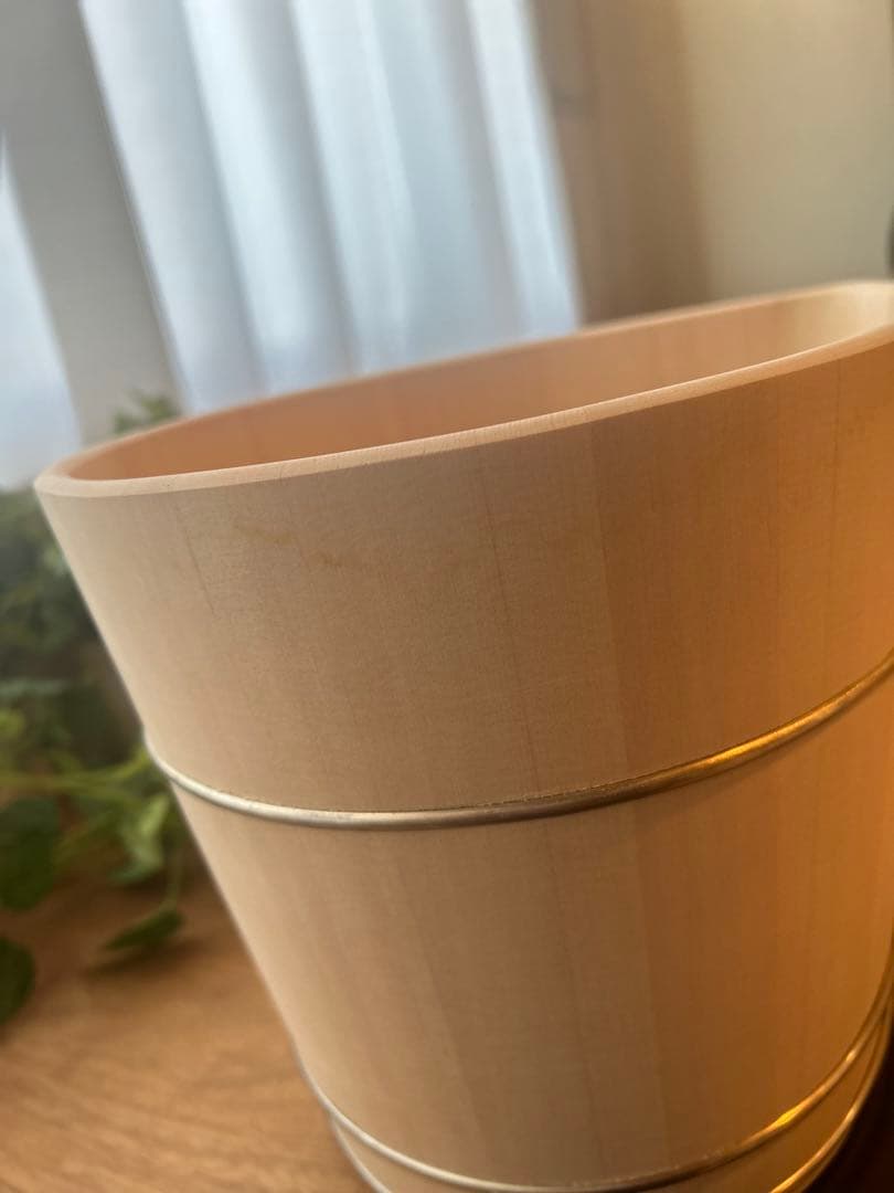 中川木工芸　檜　シャンパンクーラー（ワインクーラー）