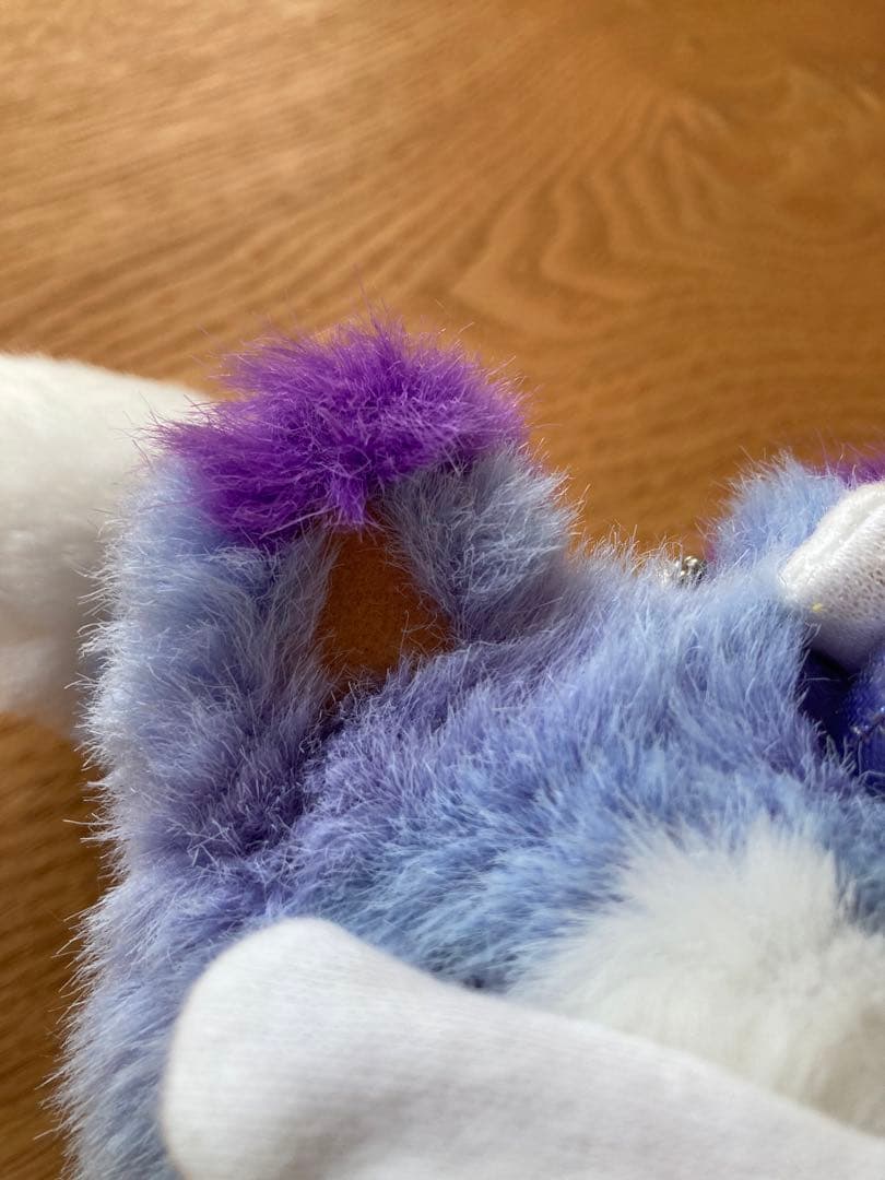 ハローキティ キタキツネ着ぐるみ ぬいぐるみ ラベンダー 北海道限定レア