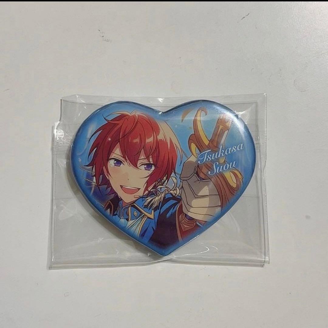 司 ハート缶バッジ 返礼祭 あんスタ - メルカリ