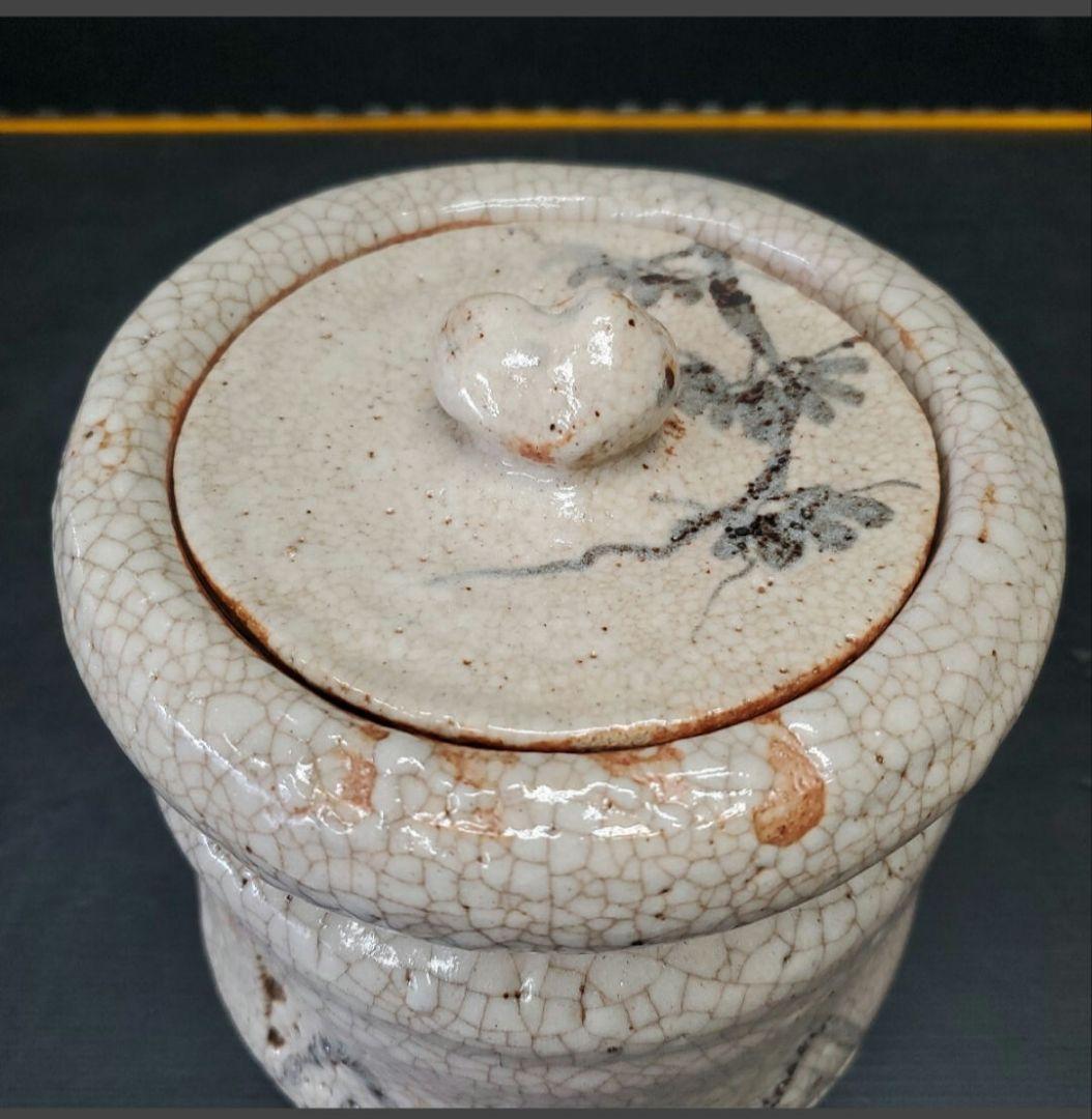 志野焼 水指 加藤十右衛門 茶道具 共箱 共布 145 - メルカリ