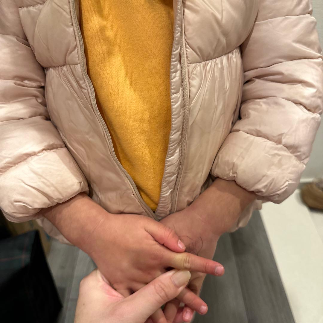 本日のみ値下げMONCLERダウンコート フリル付き　サイズ80cm