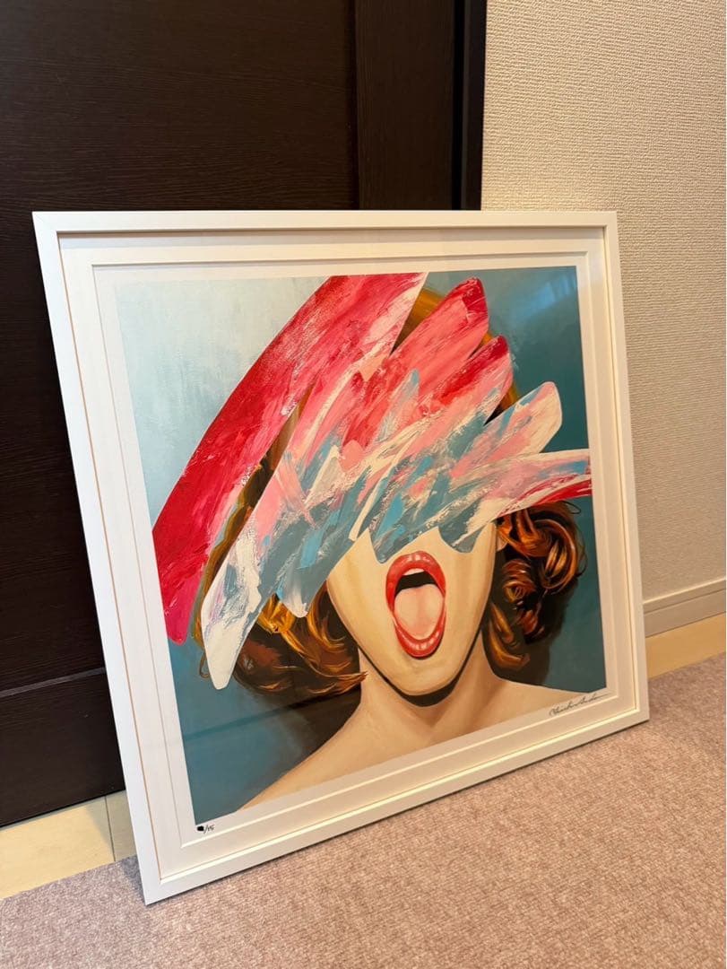 YOICHIRO ANDO How Do I Look? シルクスクリーン YOICHIRO ANDO How Do I Look? シルクスクリーン 城景都シルク