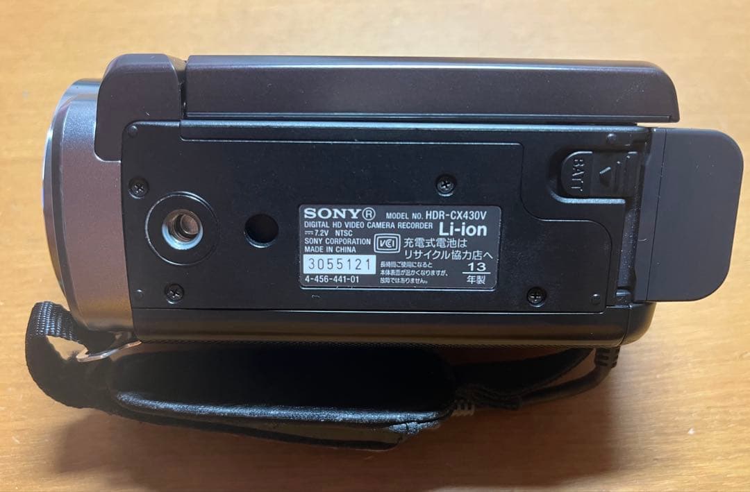 SONY HDR-CX430 ビデオカメラ 本体　付属品