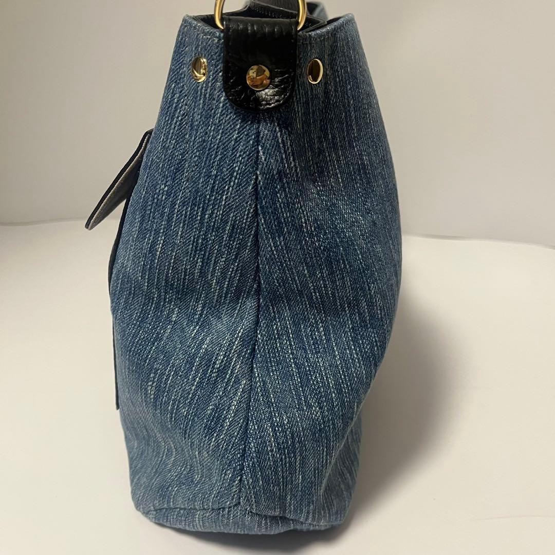 ✨未使用級✨　ATAO エルヴィ　ショルダーバッグ　デニム　ハンドバッグ