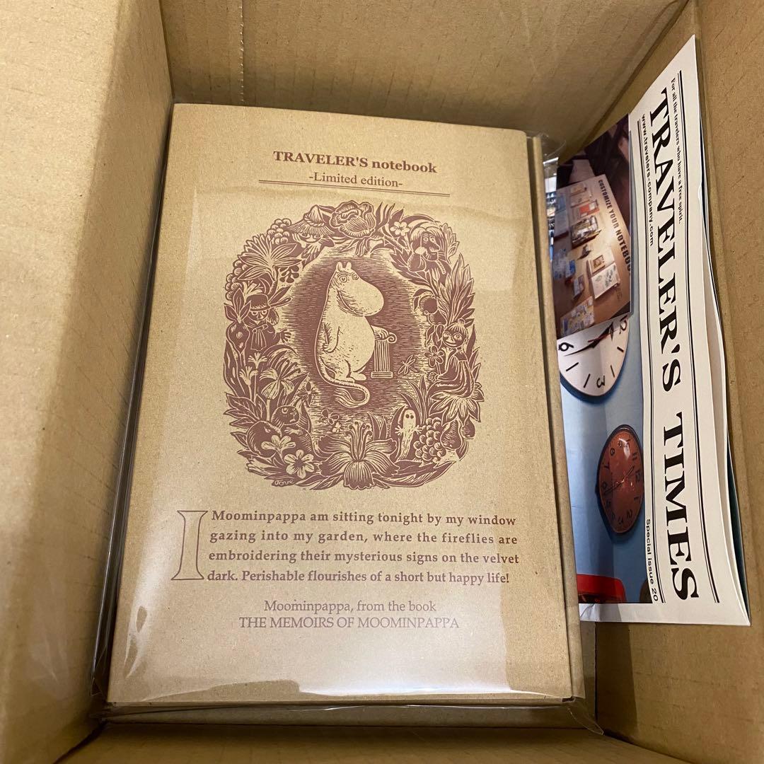 トラベラーズノート 限定セット MOOMIN パパの思い出 ムーミン TF 新品