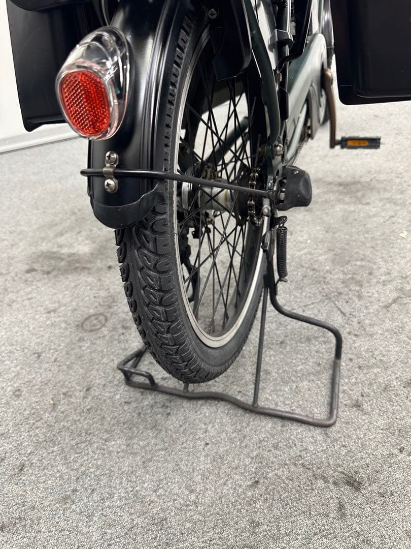 人気な車種　パナソニックギュットアニーズ　3人乗り電動自転車　子供乗せシート付き