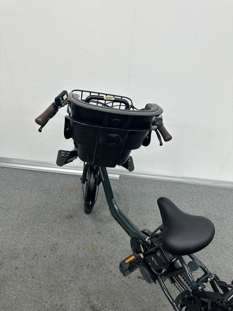 人気な車種　パナソニックギュットアニーズ　3人乗り電動自転車　子供乗せシート付き