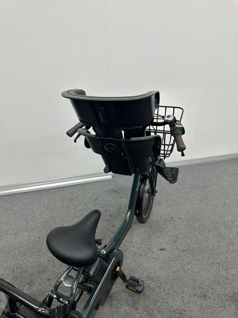 人気な車種　パナソニックギュットアニーズ　3人乗り電動自転車　子供乗せシート付き