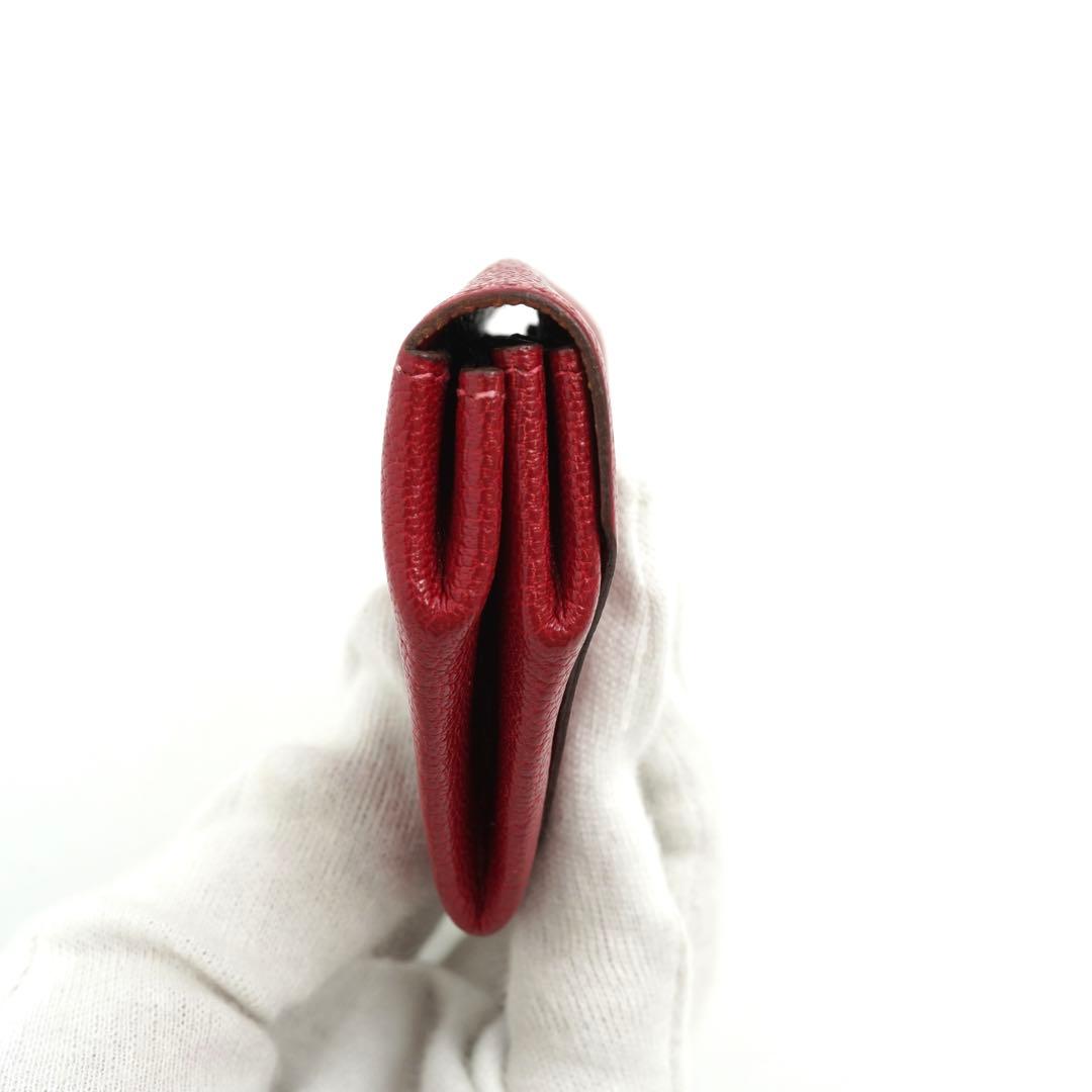 ✨未使用展示品✨　HERMES ケース　小銭入れ　ル・ヴァンキャトル　赤色