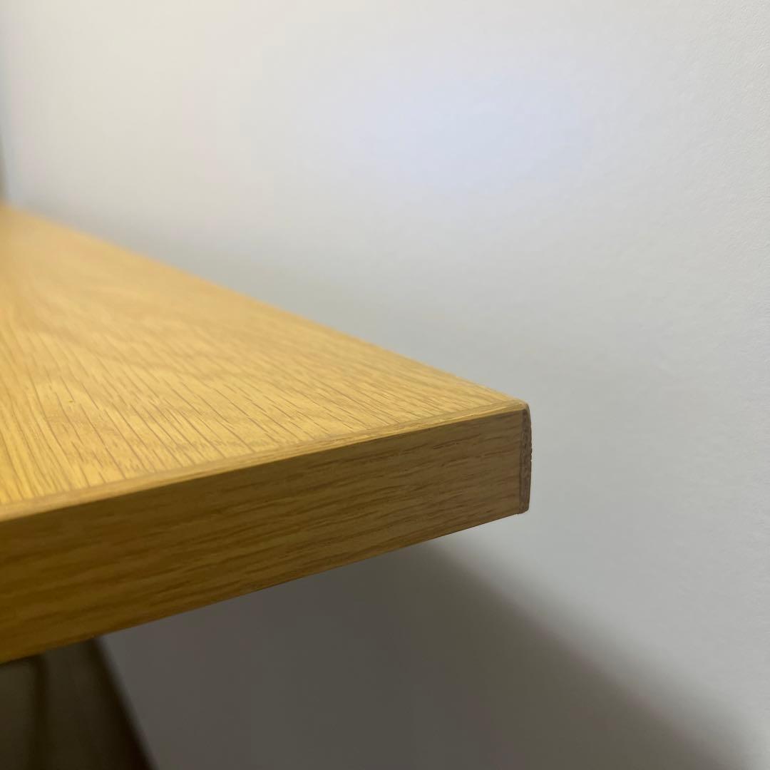 無印良品　折りたたみテーブル　オーク材　幅120cm