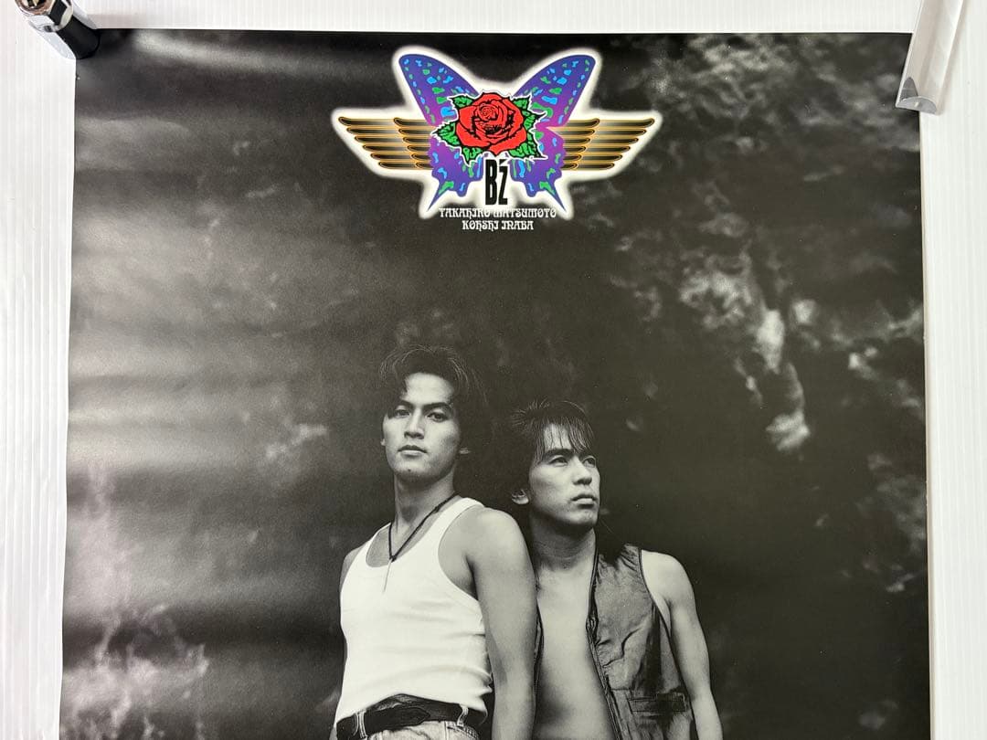 B'z LIVE GYM Pleasure'92 TIME B2 ポスター 2枚