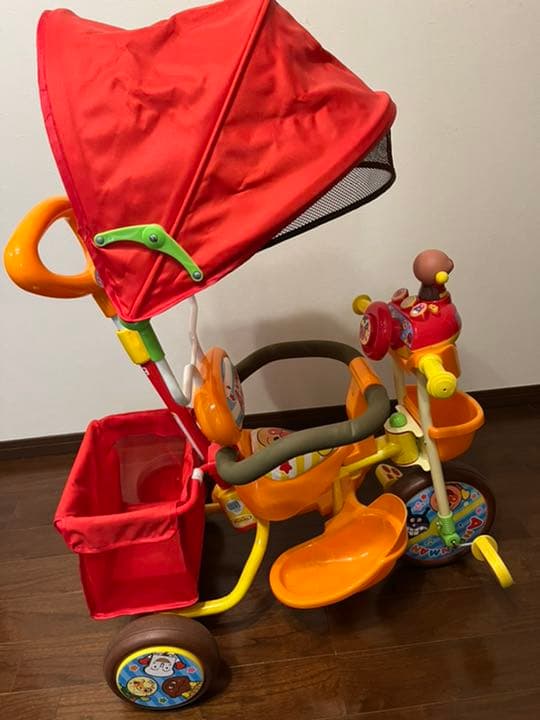 それいけ！アンパンマン デラックス 三輪車