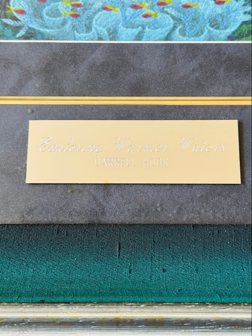 ダレル・フック　原画　オーストラリア　グレートバリアリーフ