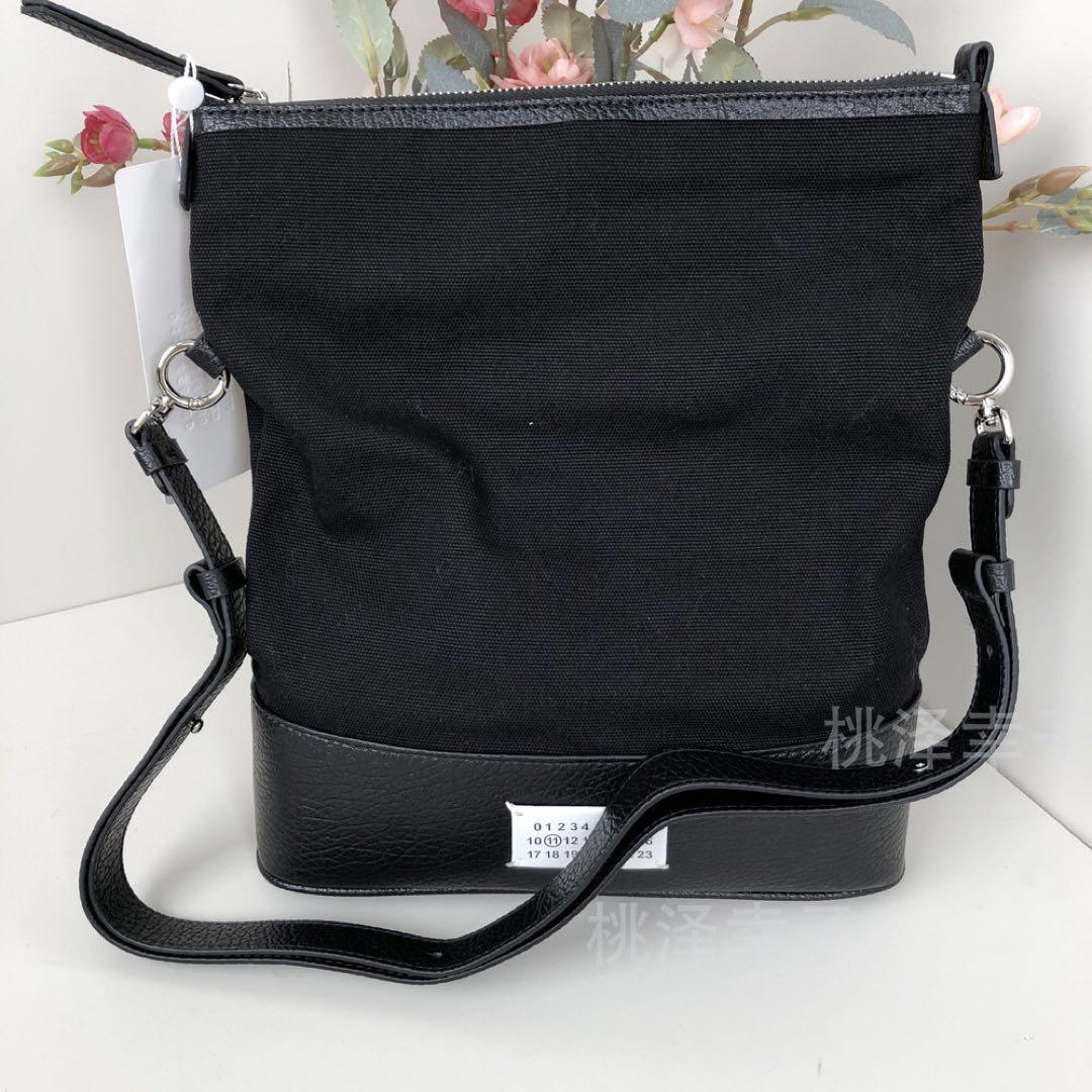 メゾンマルジェラ ショルダーバッグ バケットバッグ 黒