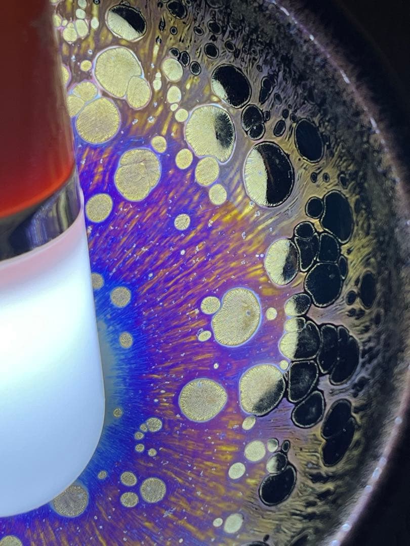 中国曜変天目茶碗 油滴天目 福建 建盏 建陽 - メルカリ