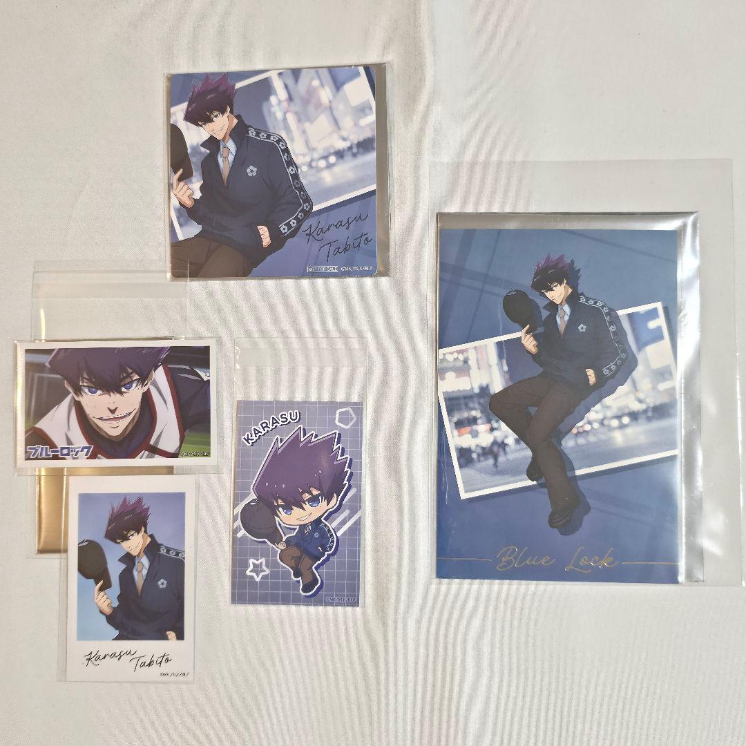 ブルーロック まねきねこ ポストカード コースター フォトカードセット