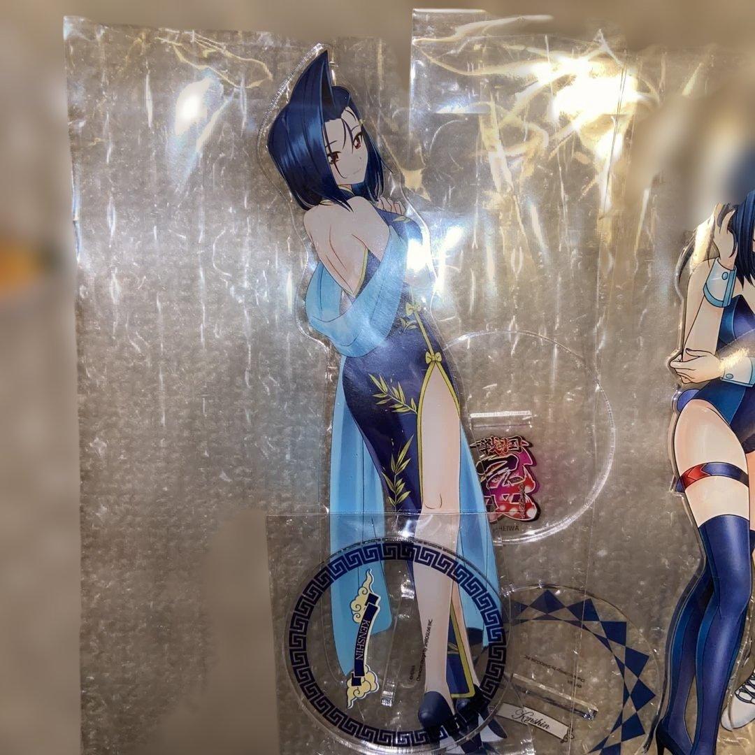 戦国乙女　ケンシン　アクリルスタンド4種