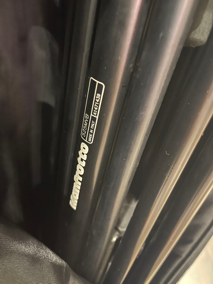 Manfrotto 525MVB 503HDV 雲台付き 三脚　値段交渉可能です